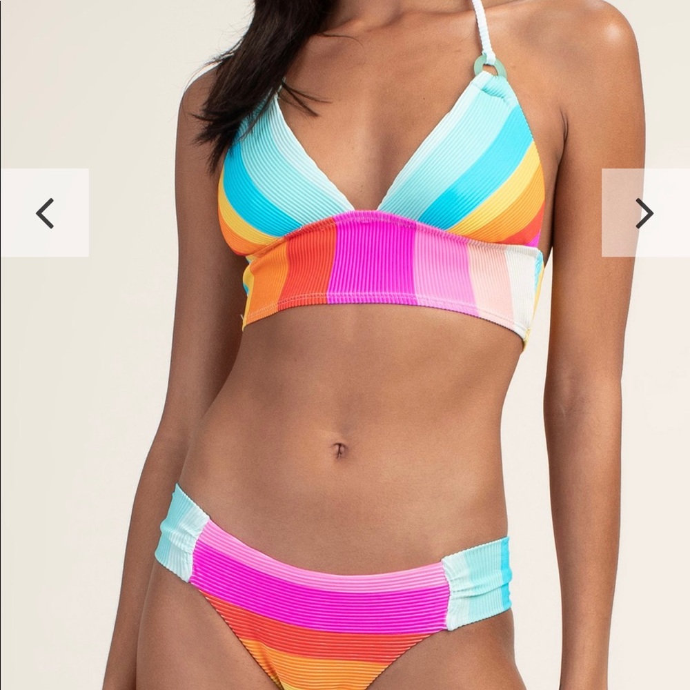 Trina Turk Sunrise Stripe Bikini